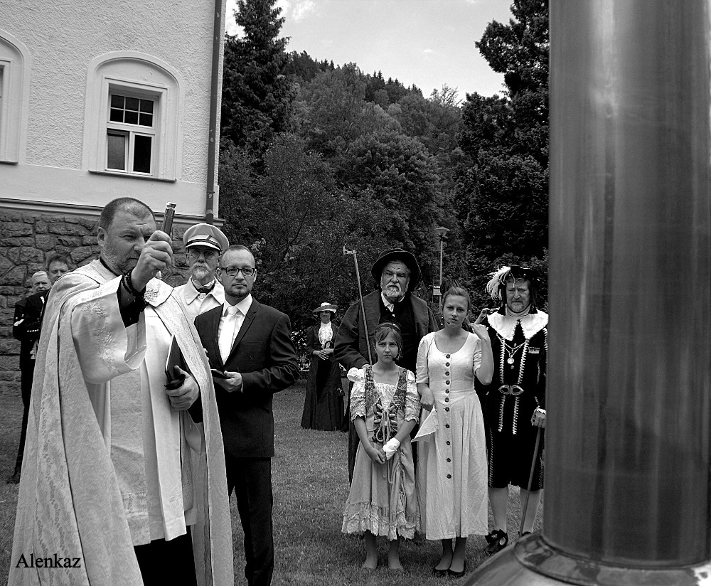 Žehnání pramenům Jáchymov - Alenkaz